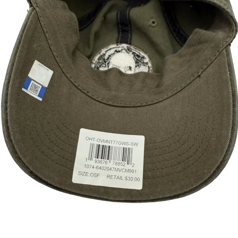 ’47 Camo Spartan Patch Cap Operation Hat Trick Adjustable Snap Military Veteran - Picture 11 of 12